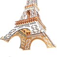 thumbnail image 5 of Wooden 3D Craft Toy - Iron Tower Model Building Kit for Adults & Teens, Age 14+, 5 of 5