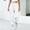 White-04, variant on Sentuca Sweatpants Women Baggy Elastic Bottom Jogger Pants Casual Fashion Workout Trousers Black S