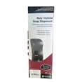 thumbnail image 4 of San Jamar Hybrid Soap Dispenser 900mL, Wall Mount Manual Dispenser, Black SH900TBKGR, 4 of 5