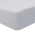 thumbnail image 1 of Unique Bargains 15' Deep Pocket Cotton Fitted Sheet Breathable Bottom Sheets Queen Light Gray, 1 of 9