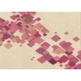 thumbnail image 1 of Ahgly Company Indoor Rectangle Patterned Vanilla Gold Area Rugs, 8' x 10', 1 of 6