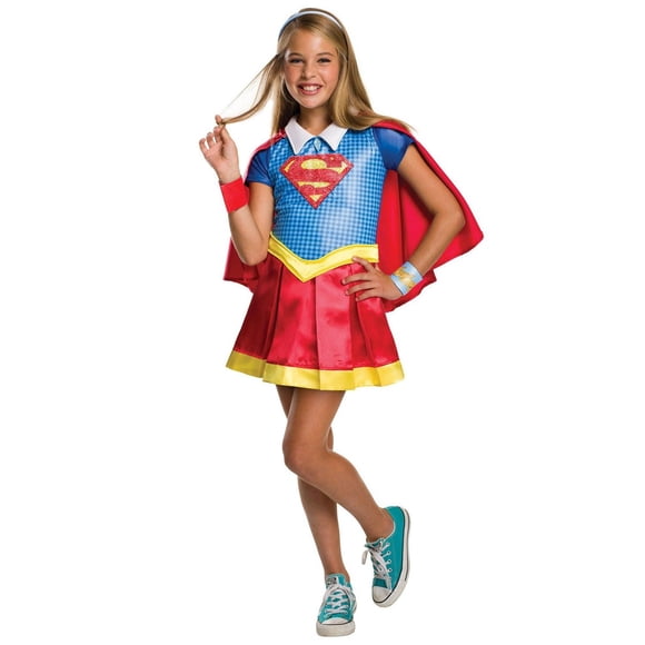 DC SuperHero Girls Supergirl Deluxe Girl's Costume