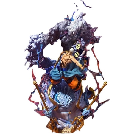 New Enel (combat Ver) Character Anime Model Statue Action Figures Desktop Ornament Popular Decorations Fan Souvenirs Creative Gift Collectable