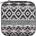 thumbnail image 2 of Coolnut Bohemian Geometric Travel Jewelry Box Small Portable Jewelry Case for Ring Earring Necklace Jewellery Organizer Storage for Women Girls Women Gifts, 2 of 7