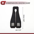 thumbnail image 4 of Ofertas Únicas 1 Pc Gancho Universal para Reposacabezas de Asiento de Automóvil para Bolsos y Mochilas Negro Rojo 6.50"x1.15", 4 of 7