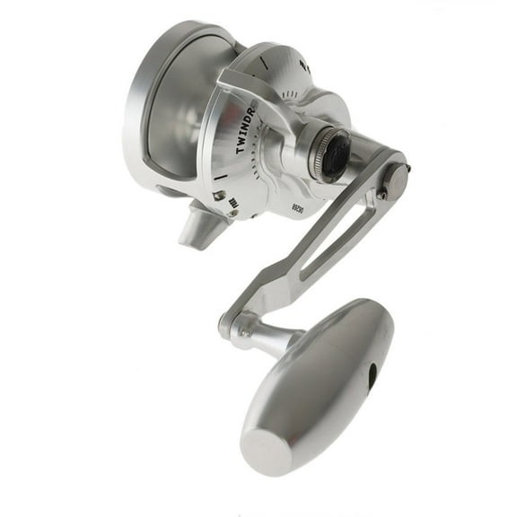 Accurate Valiant 500-SPJ Two Speed Reel - BV2-500N-SPJ - Silver - Right-Hand