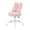 Pink (Most Popular), variant on Ktaxon Teddy Fleece Office Chair, Rabbit Ear Vanity Chair with Adjustable Height, 360-Degree Swivel and Casters, Pink