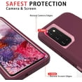 thumbnail image 4 of for Samsung Galaxy S20 Plus Case, Shockproof Dropproof Galaxy S20 Plus Case, Heavy Duty Protective for Samsung S20 Plus Case 6.7 Inch (Purple/Pink), 4 of 14