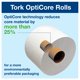thumbnail image 3 of Papel higiénico Tork OptiCore, tamaño mediano, blanco, T11, 2 capas, 36 x 865, 3 of 7