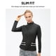 thumbnail image 4 of Chaqueta deportiva para mujer Cuello alto Slim Fit Bolsillos con cremallera completa Quick, 4 of 7