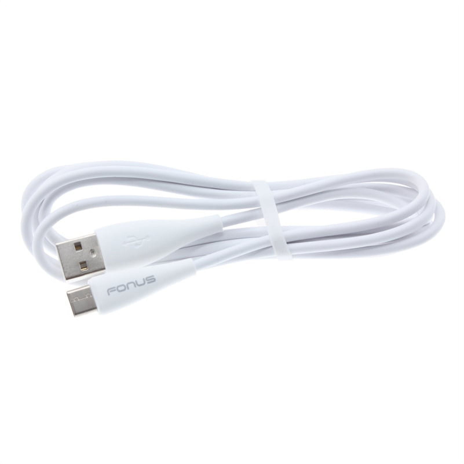 18W Quick Home Charger w Type-C 10ft USB Cable X3Q for LG G7 ThinQ, Stylo 4 - Motorola One, Moto Z4 Z3 Play Z2 Play Z Play Droid Force Droid X4 G7 Power Play G6 - Nokia 8, 7.1, 3.1 Plus