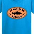 thumbnail image 4 of Inktastic I'd Rather Be Fishing Youth T-Shirt, 4 of 5