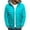 Mint Green, variant on Miluxas Men's Solid Color Hooded Jacket Cotton Padded Jacket Fashion Cotton Padded Jacket Men's Warm Cotton Padded Jacket Gray 6(M)
