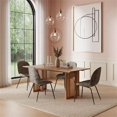 thumbnail image 3 of Pemberly Row Fabric Side Chairs with Black Matte Metal Legs (Set of 2), 3 of 7