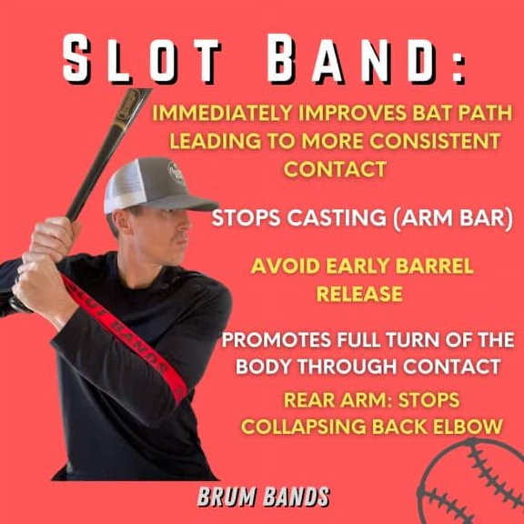SKLZ Hit-A-Way Batting Swing Trainer For Baseball And Softballone Size