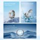 thumbnail image 4 of Monitor de actividad física Smart Ring Domhong, 5 ATM, resistente al agua, 4 of 6