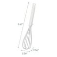 thumbnail image 7 of Yamazaki Home Floating Whisk, White, Silicone + Nylon, Dishwasher Safe, Floating Design, No Assembly, 7 of 7