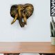 thumbnail image 1 of Estatua de pared de poliresina 3D Colco Elegante fina para interiores y exteriores 20 cm x 21,5 cm Mural, 1 of 8