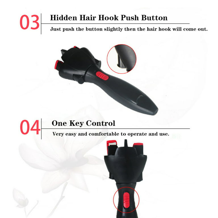 Htovila Electronic Quick Twist Hair Braiding Tool Automatic Hair