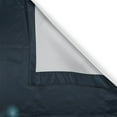 thumbnail image 3 of Ambesonne Christmas Kitchen Curtains, Vivid Balls Ribbons, 55"x39", Petrol Blue Grey Red, 3 of 3