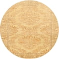 thumbnail image 1 of Ahgly Company Indoor Round Traditional Orange Persian Area Rugs, 4' Round, 1 of 6