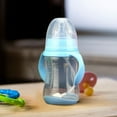 thumbnail image 4 of Clearance Glass&Bottle under $5 Wide Caliber PP Baby Bottle With Handle Anti Drop Anti Flatulence Plastic Baby Bottle 240ML, 4 of 5
