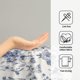 thumbnail image 4 of Toalla de mano Giwawa Chinoiserie Flowers Blue Leaves, juego de 2, 4 of 8