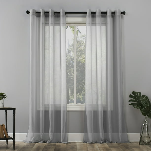 No. 918 Emily Voile Sheer Grommet Curtain Panel