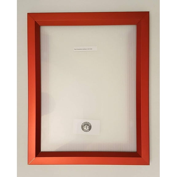 Inspection frame 8.5" X 11" RED ( Heavy Duty - Aluminum)