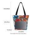 thumbnail image 2 of Bingfone 3D Butterfly Women Shoulder Tote Bags Casual Bag Ladies Shopping Handbag, 2 of 6