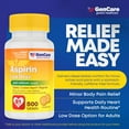 thumbnail image 7 of GenCare Low Dose Aspirin (NSAID) 81mg Pain Reliever for Adults, 500 Coated Tablets, 7 of 7