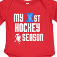 thumbnail image 4 of Inktastic my 1st hockey season Boys Long Sleeve Baby Bodysuit, 4 of 5