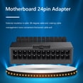 thumbnail image 5 of Adaptador De Placa Base Adaptador de placa base ATX de 24 pines a 90 grados Conector de cable de fuente de alimentación, 5 of 5