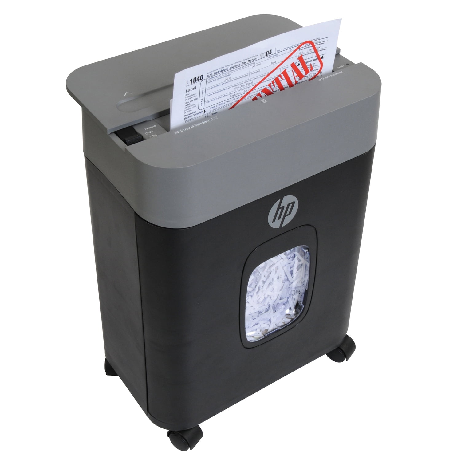 HP HP-CC12 12-Sheet Crosscut Shredder, 91035F