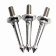 thumbnail image 1 of 3Pcs Stainless 3/8 Inch Tripod Foot Spikes for Gitzo/Manfrotto/Benro, 1 of 5
