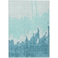 thumbnail image 2 of Addison Rugs Chantille Indoor/Outdoor Transitional Abstract Teal Washable Rectangle Rug, 9' x 12', 2 of 6