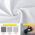 thumbnail image 5 of Super Soft and Durable​​ Microfiber Fitted Sheet, Machine Washable Fitted Bed Sheet with 15 inches Deep Pocket, Twin-XL, 39 x 80 inches, White, 5 of 7