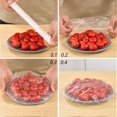 thumbnail image 3 of 100pcs Plastic Wrap Bags Plastic Food Preservation Bags Kitchen Supplies, 3 of 5
