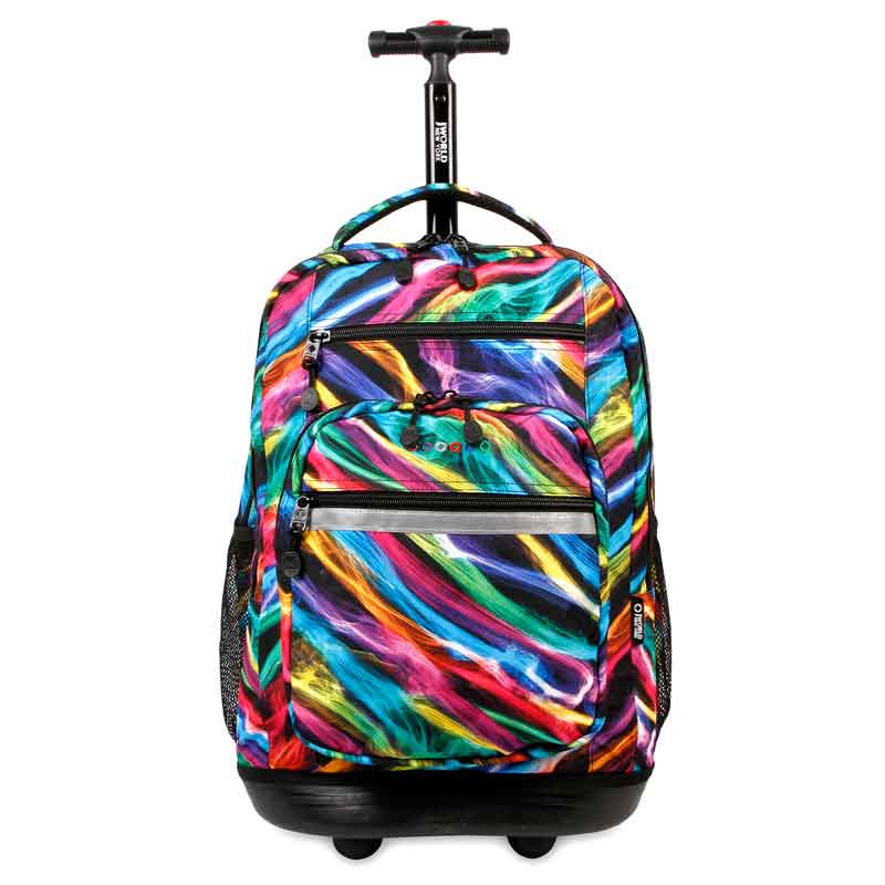 J WORLD Sundance 20" Laptop Rolling Backpack, Quantum