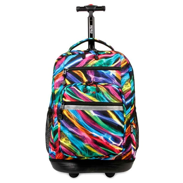 J WORLD Sundance 20" Laptop Rolling Backpack, Quantum