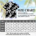 thumbnail image 4 of Netecom Sakura Cherry Blossom Hawaiian Shirt for Men, Japanese Button Down Summer Beach Short Sleeve, Floral Style, S-5XL, 4 of 6