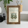 thumbnail image 4 of Printed Embellished Bookplate II - Framed Print w/glass - Walnut, 4 of 6