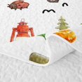 thumbnail image 5 of Catabedysis Cartoon Camping Quilt Full For Girls,Wildlife Camper Pattern Full Bedspread Sets,Multicolor,3 Pieces, 5 of 7