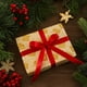 thumbnail image 4 of Fasiaou 1 Counts Gold Foil Christmas Wrapping Paper with Santa Snowflake Print Premium Kraft Gift Wrap for Holiday Presents Large 50x70cm Recyclable Festive Packaging Supplies, 4 of 6