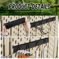 6 Pack Shed Tool Hooks Organizer Wall Mounted 32