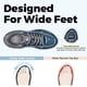 thumbnail image 4 of Fitville zapatos Extra anchos para caminar para hombres, zapatos deportivos acolchados anchos para pies hinchados, pies planos, arco de ajuste, alivia el dolor de talón, 4 of 5