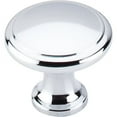 thumbnail image 3 of Top Knobs M376 Ringed 1-1/8" Mushroom Cabinet Knob From The Nouveau Collection - Nickel, 3 of 3