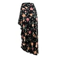 thumbnail image 3 of Doublju Women's Flowy Ruffle Asymmetrical Maxi Skirt (Plus Size Available), 3 of 4