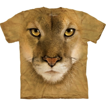 Lion Face - Mountain Lion Face T-Shirt