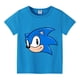 thumbnail image 3 of Nuevas camisetas de Sonics para niños, camisetas con estampado de dibujos animados kawaii, camisetas de algodón para niños y niñas, ropa de manga corta de anime para niños, 3 of 4